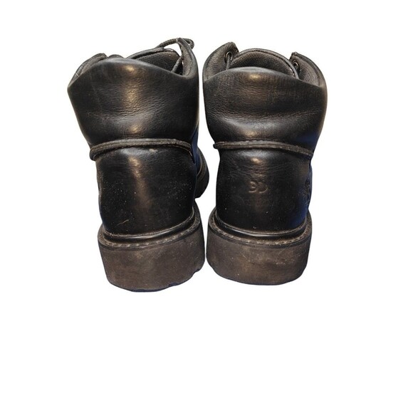 👢 Timberland Women’s Leather Lace-Up Ankle Boots Black Size 5.5 👢 - Picture 6 of 8